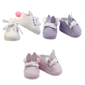 Design Pu bőr cipő 20 cm-es babákhoz 1/6 baba cipő D