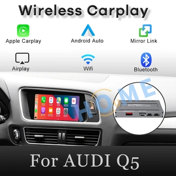 Wireless Carplay MMI Android Auto Interface doboz az AUDI Q5 eredeti képernyőfrissítéséhez