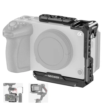 NEEWER FX3 FX30 félketrec Sony FX3 FX30 kamerához, alumínium videofelszerelés NATO sínnel, 3/8