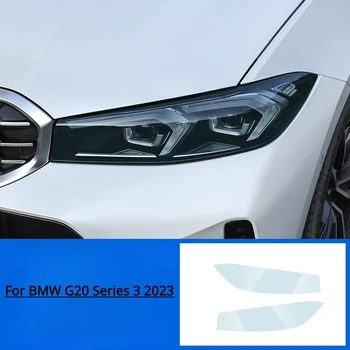BMW G20 Series 3 2023 autóhoz Külső fényszóró Karcmentes TPU védőfólia Karcmentes javító fólia Tartozékok Tartozékok Átalakítani