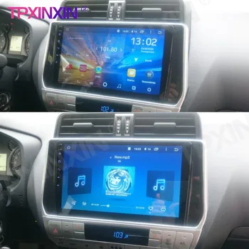 6+128G 12.3 Toyota Land Cruiser Prado 150 2018-2020 Android autós GPS navigáció Automatikus sztereó fejegység multimédia lejátszó rádió