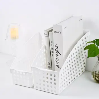Sundries tárolódoboz A4 fájltároló doboz minimalizmus asztali rendszerező dokumentumtartó Fehér könyv rendszerező fájlszervező doboz