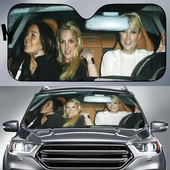 Paris Hilton Linsay Lohan Britney Spears autó napernyő autó napellenző autó értékelők film karakter egyedi napernyő